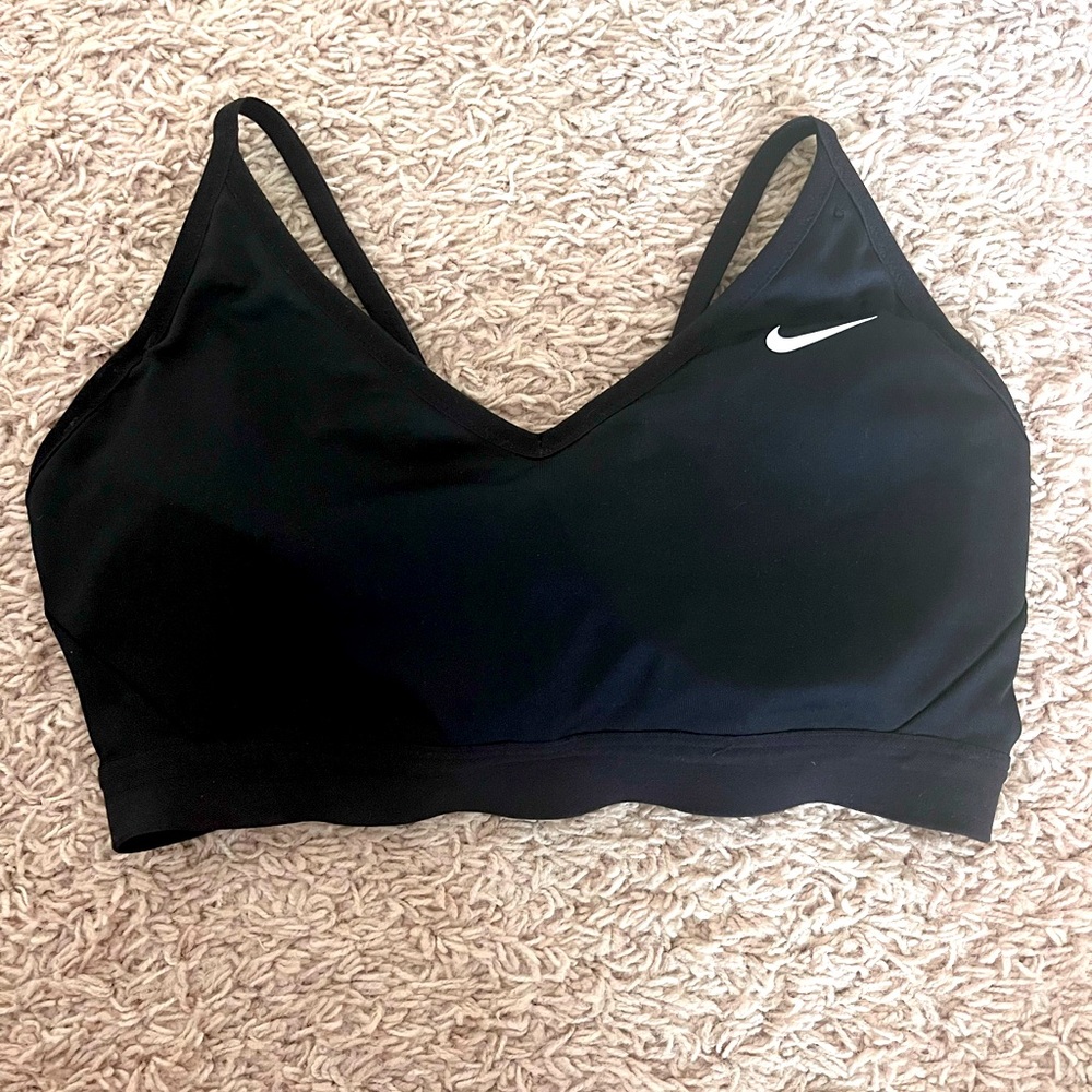 Black, Nike bra, size medium